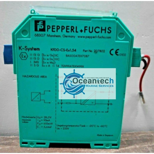 Repeater PEPPERL + FUCHS KFDO - CS - Ex1.54