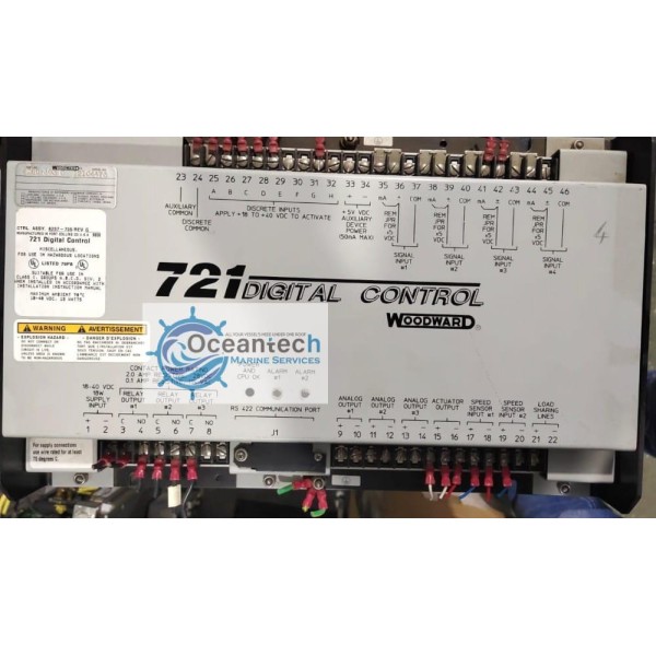 Woodward 721 Digital Control 8280-303 D